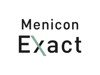 Logotipo de Menicon Exact