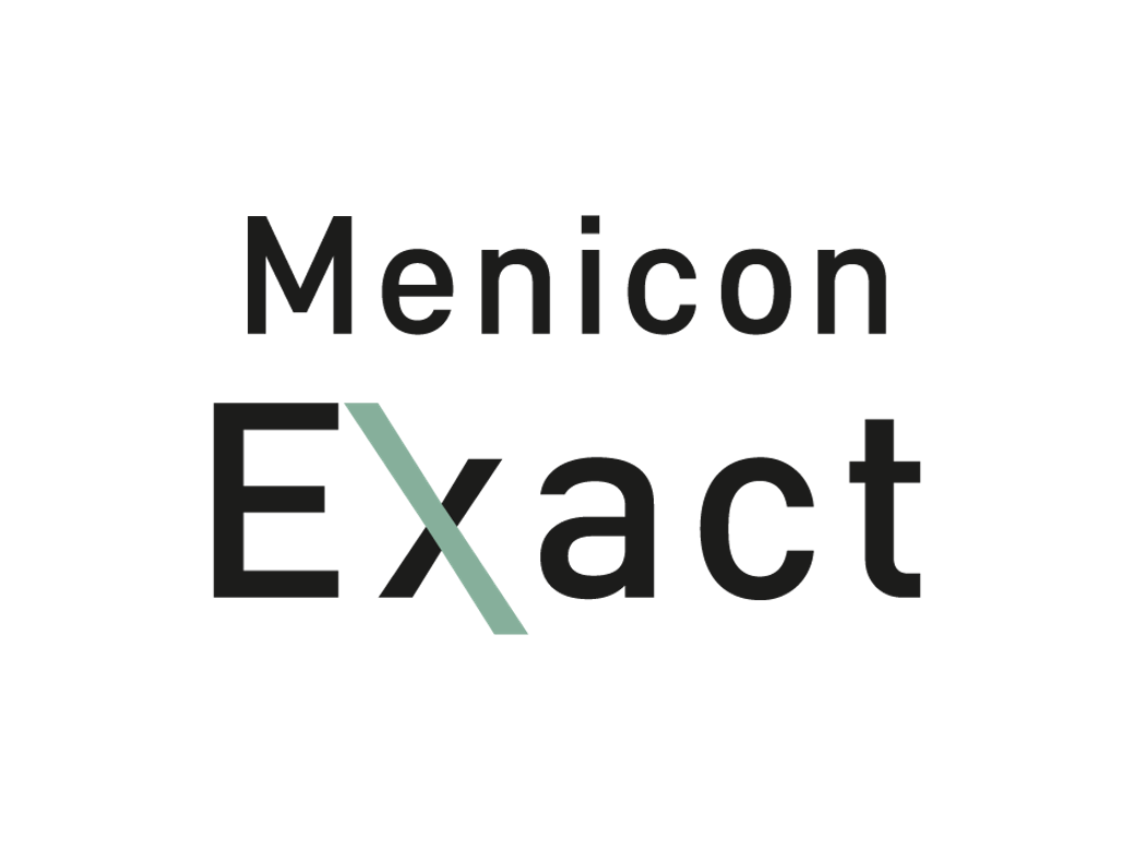Logotipo de Menicon Exact